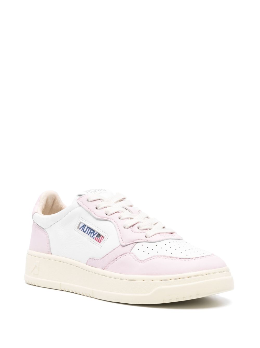 סניקרס - AUTRY Medalist Sneakers White Pink Beige – תמונה 2