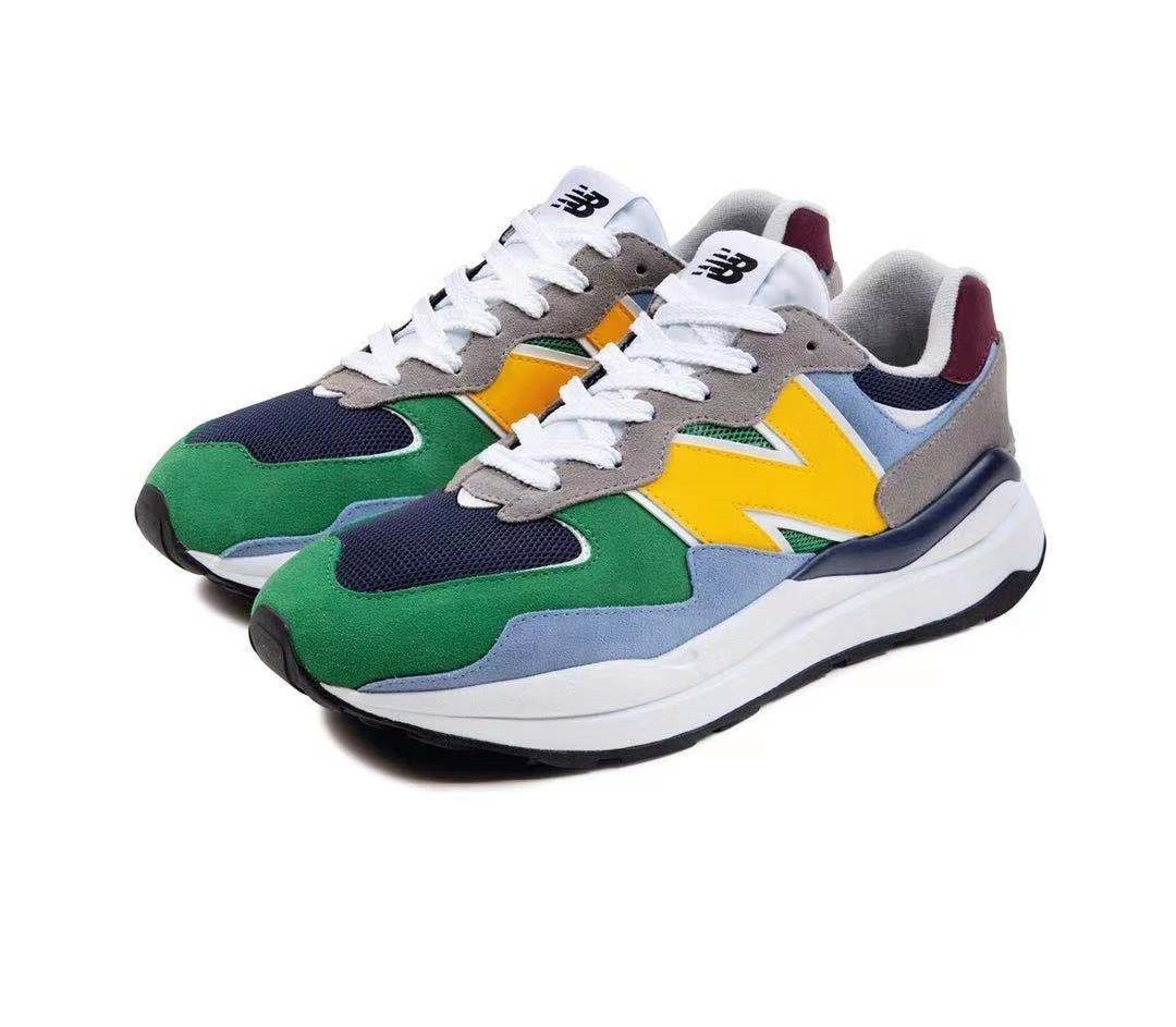 סניקרס ניו באלאנס NEW BALANCE 5740 Green Yellow Blue – תמונה 2