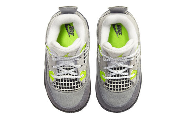 Air Jordan 1 Low Gray Lemon ילדים – נייק ג'ורדן – תמונה 3