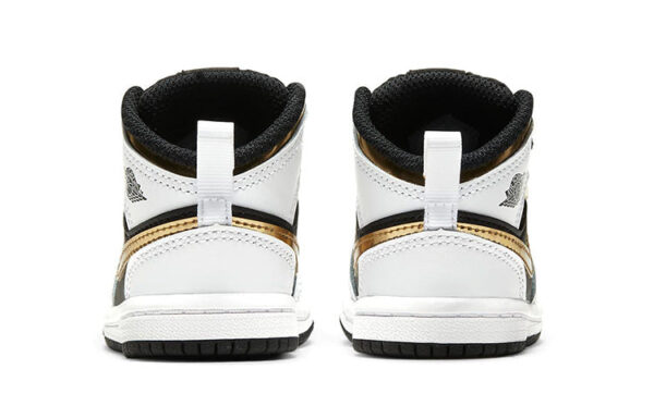 Air Jordan 1 Low White Black ילדים – נייק ג'ורדן – תמונה 3