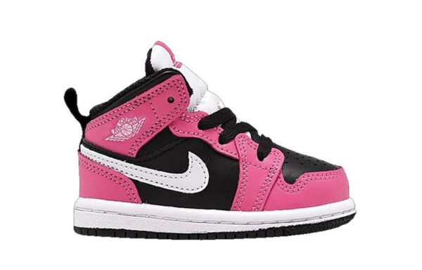 Air Jordan 1 Low Pink Black ילדים – נייק ג'ורדן – תמונה 2