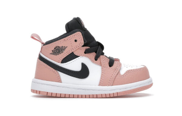 Air Jordan 1 Low Pink White ילדים – נייק ג'ורדן – תמונה 2