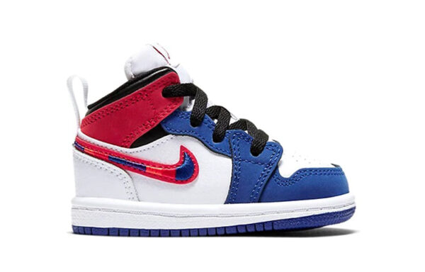 Air Jordan 1 Low Red Blue ילדים – נייק ג'ורדן – תמונה 2