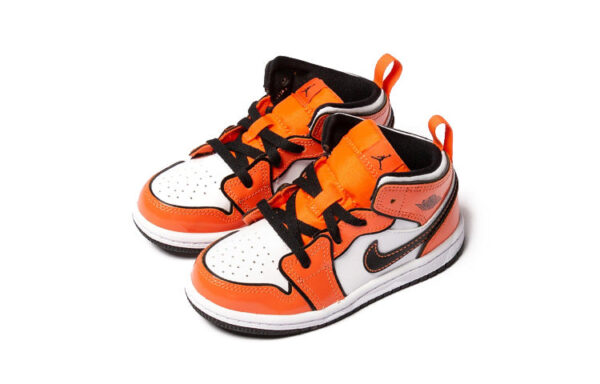 Air Jordan 1 Low ange White ילדים – נייק ג'ורדן – תמונה 2