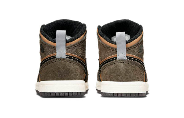 Air Jordan 1 Low Sand Gray ילדים – נייק ג'ורדן – תמונה 4