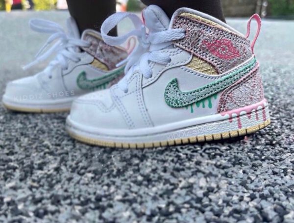 Air Jordan 1 Low Multicolor ילדים – נייק ג'ורדן – תמונה 5