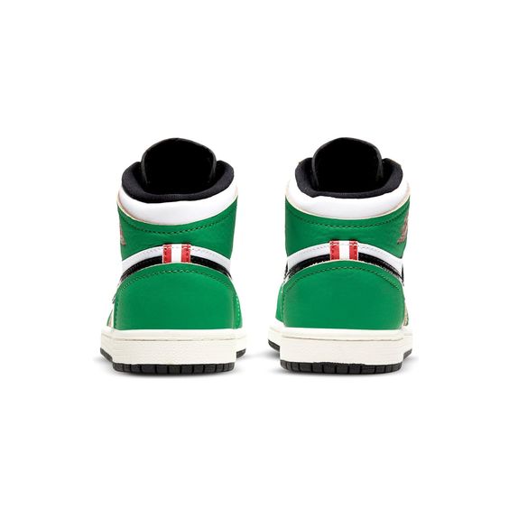 Air Jordan 1 Low Green White ילדים – נייק ג'ורדן – תמונה 3