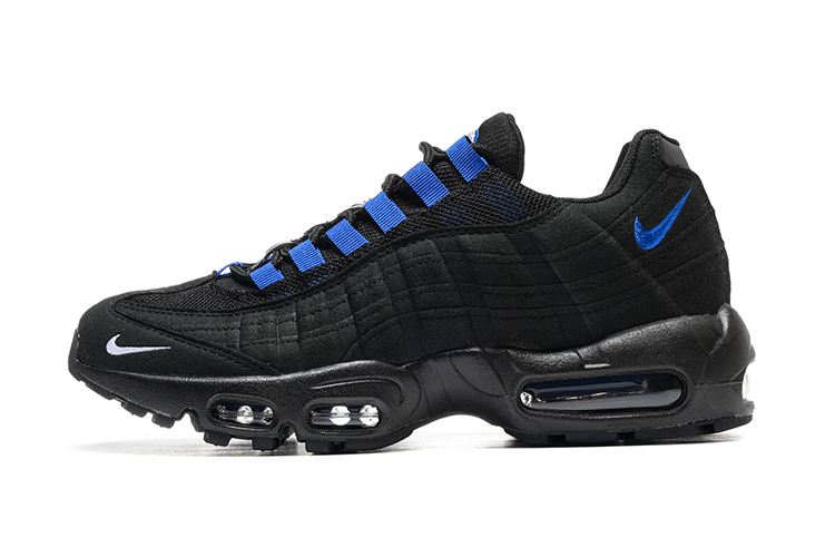 נעלי נייק NIKE AIR MAX 95 BLACK BLUE TURKIZ – תמונה 2