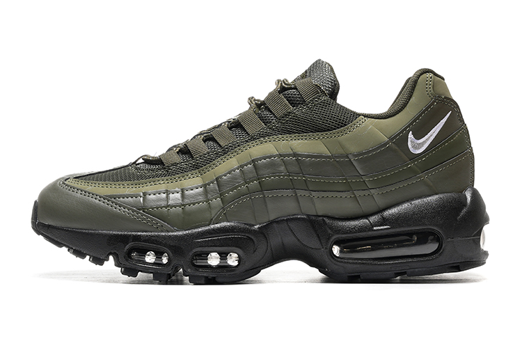 נעלי נייק NIKE AIR MAX 95 OLIVE BLACK TURKIZ – תמונה 2