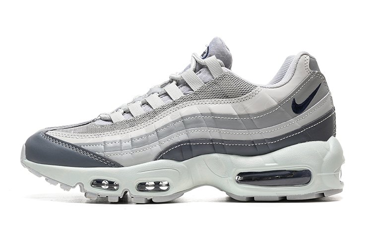 נעלי נייק NIKE AIR MAX 95 WHITE GRAY TURKIZ – תמונה 2