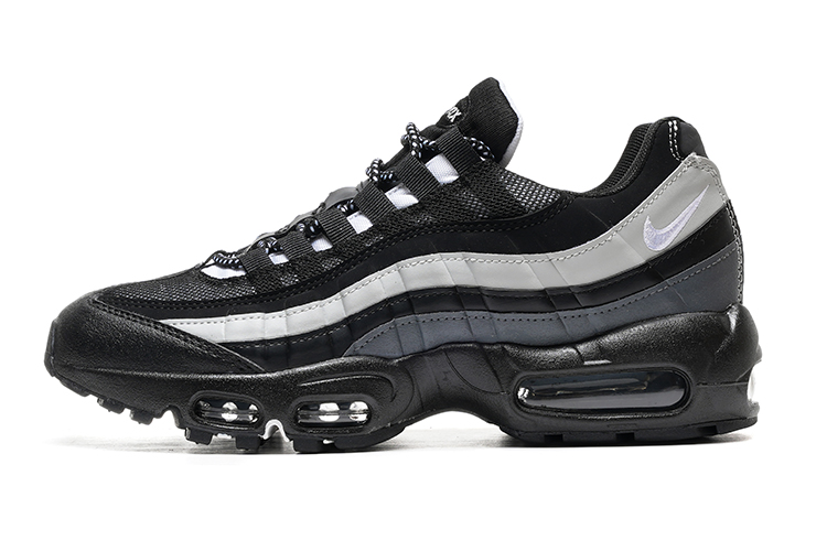 נעלי נייק NIKE AIR MAX 95 WHITE BLACK TURKIZ – תמונה 2