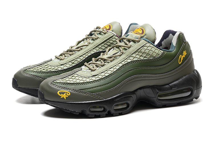 נעלי נייק NIKE AIR MAX 95 GREEN BLACK TURKIZ – תמונה 4