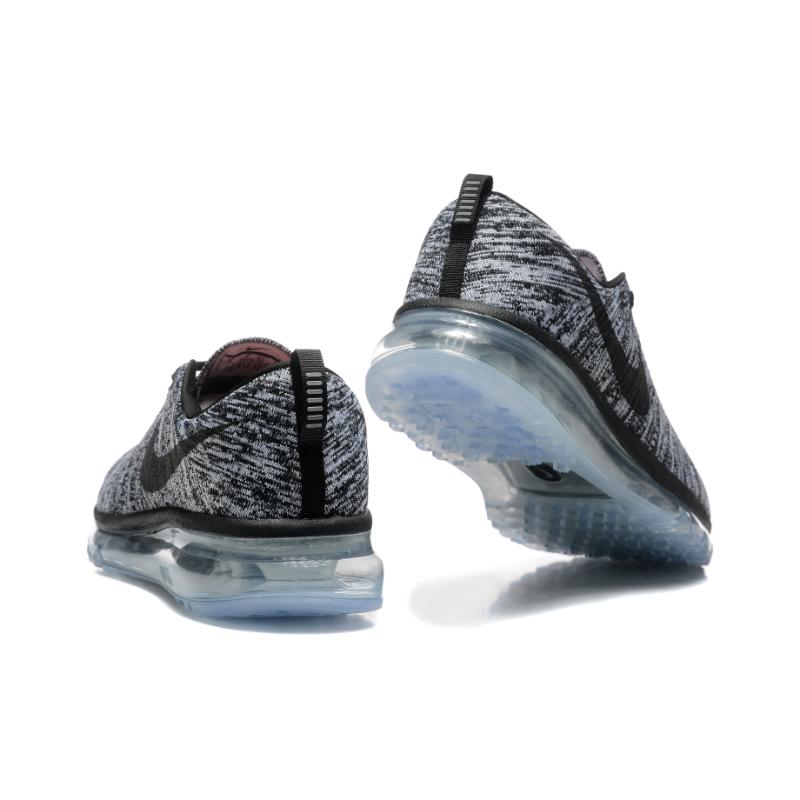 נעלי נייק-Nike air max Flyknit 2014 Black Gray – תמונה 7