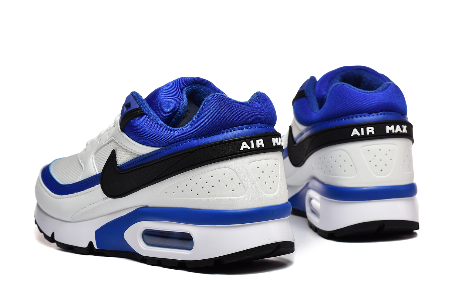 נעלי נייק Nike Air Max BW Perian White Blue – תמונה 4
