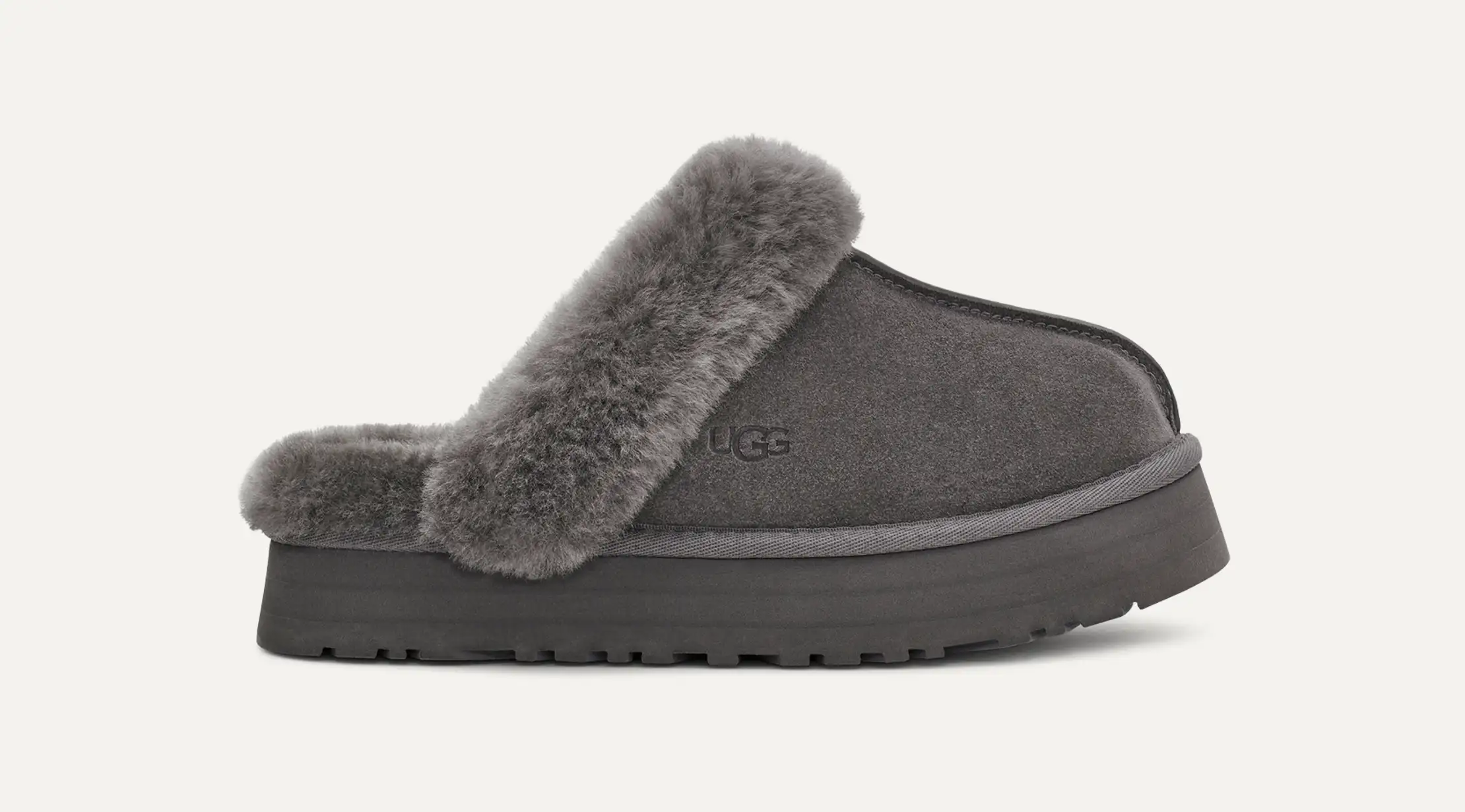 UGG Tazzelle Plush Platform – נעלי האג נשים פרווה פלטפורמה – תמונה 17