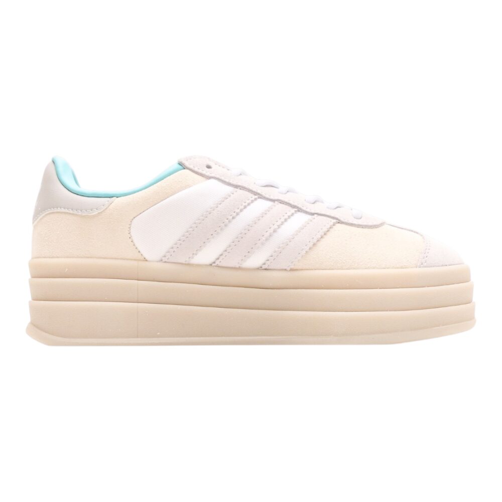 אדידס גאזל- ADIDAS GAZELLE BOLD SHOES Cream – תמונה 2
