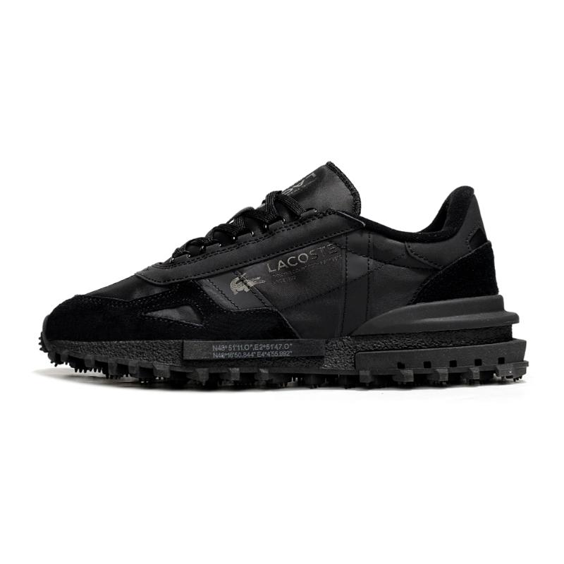 נעלי לקוסט-LACOSTE SHOES BLACK – תמונה 2