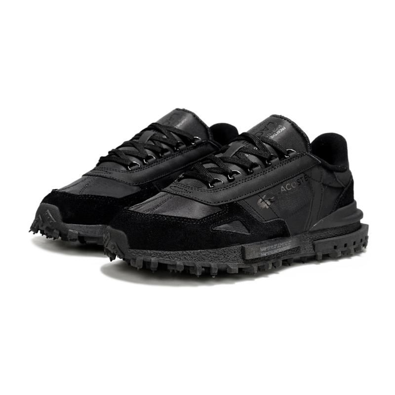 נעלי לקוסט-LACOSTE SHOES BLACK – תמונה 3