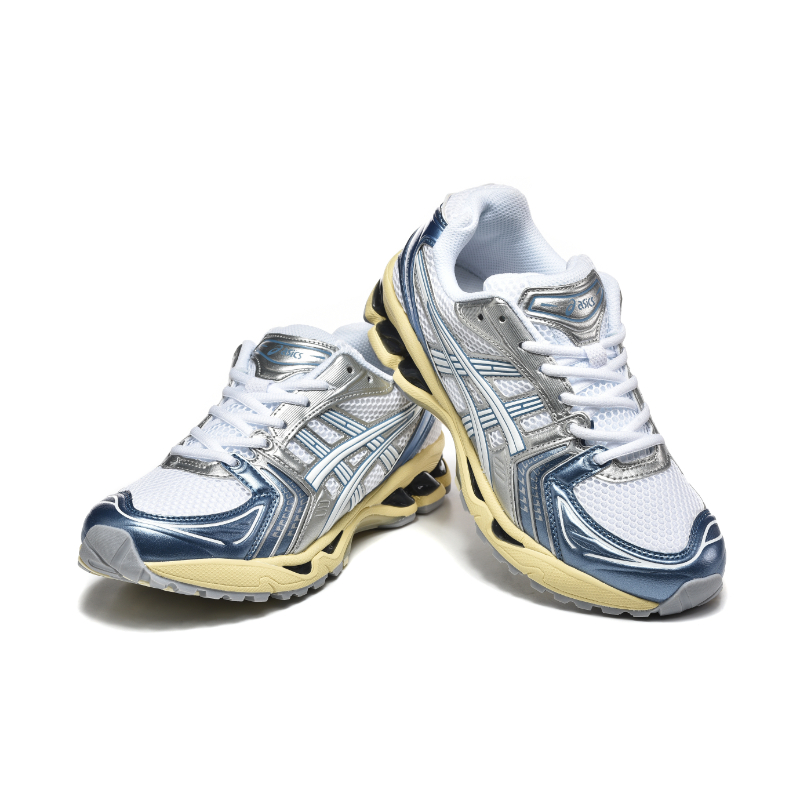 נעלי אסיקס - ASICS Novablast 4 BLUE SILVER MIX – תמונה 4