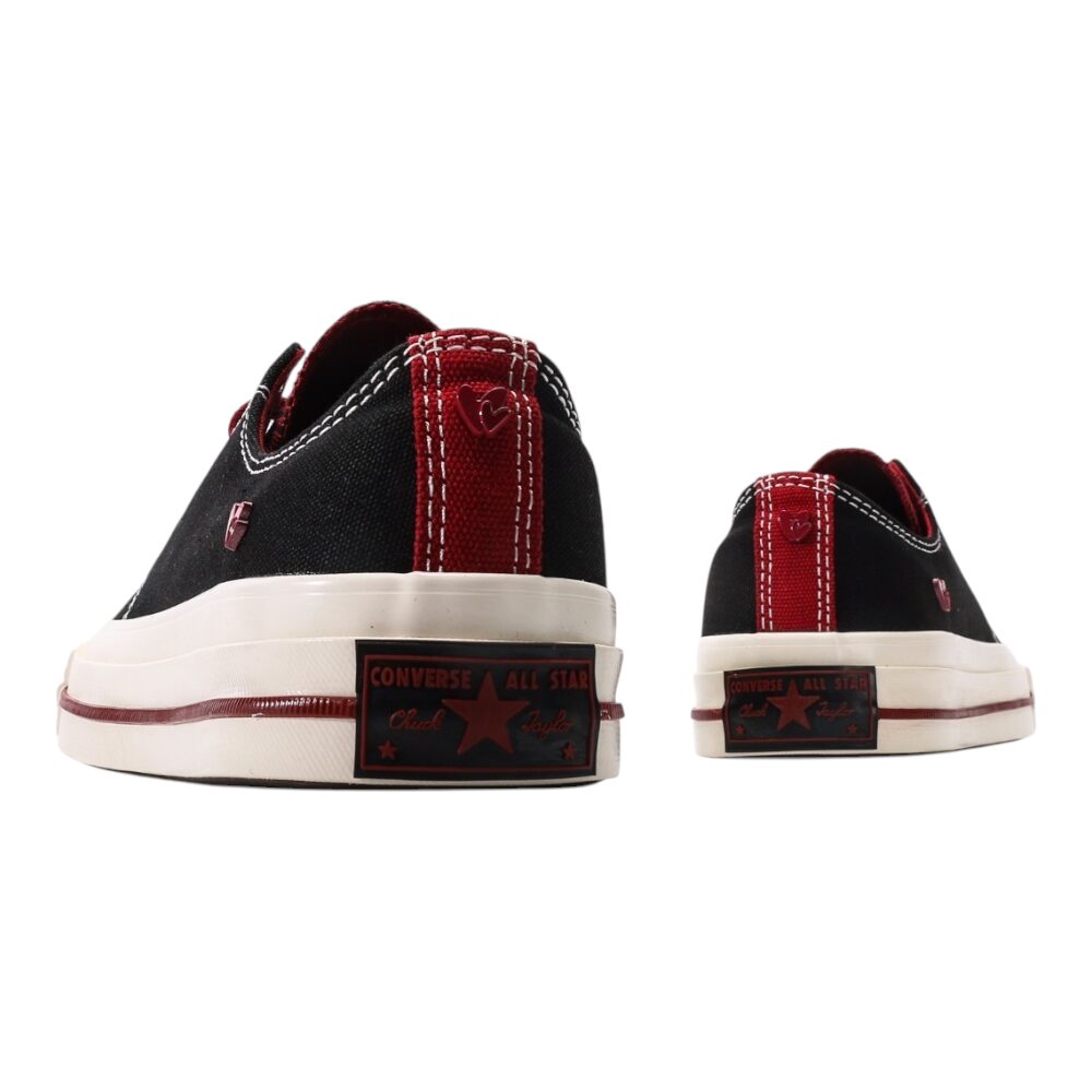 נעלי קונברס-Converse CAT BLACK RED – תמונה 4