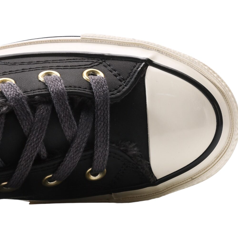 נעלי קונברס-Converse CAT BLACK WHITE – תמונה 7