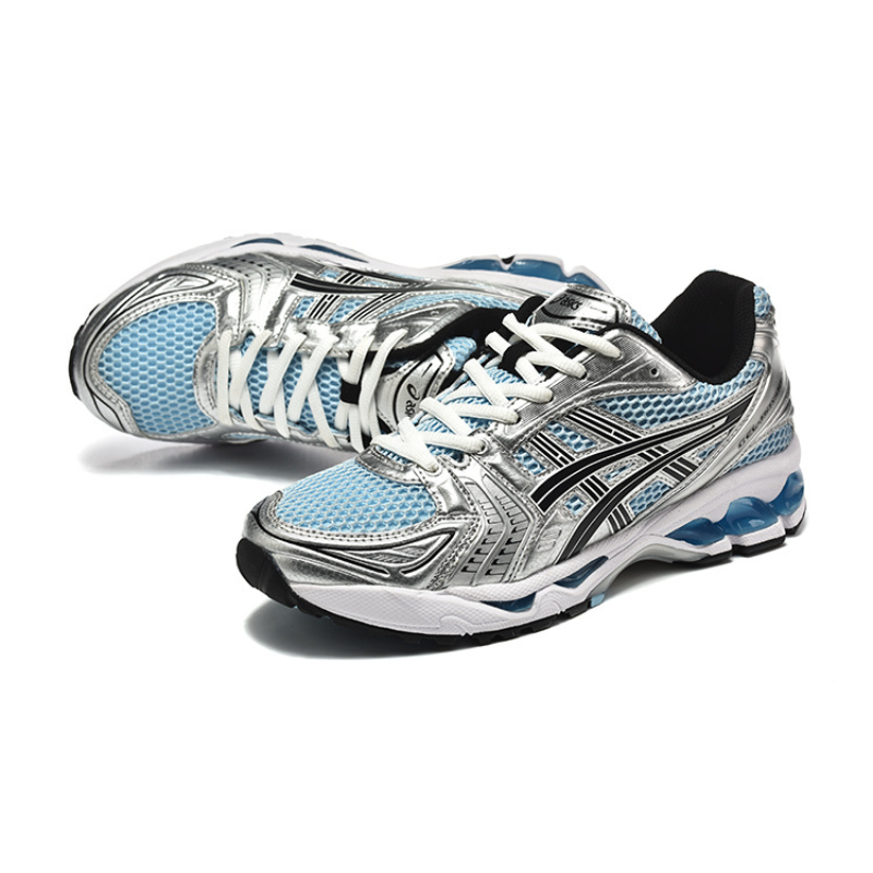 נעלי אסיקס - ASICS Novablast 4 SILVER BLUE MIX – תמונה 3