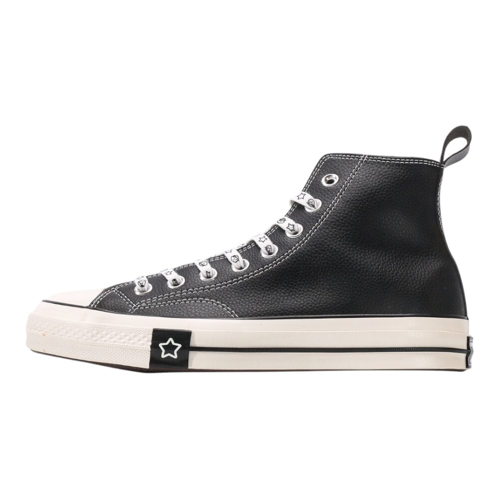 נעלי קונברס-Converse CAT WHITE BLACK – תמונה 2